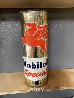 Vintage Mobiloil Rare oil Can Tin Mobil Pegasus Horse