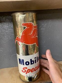 Vintage Mobiloil Rare oil Can Tin Mobil Pegasus Horse