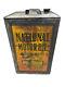 Vintage National Motor Oil Can RARE 5 Gallon SHIPS FREE IN USA