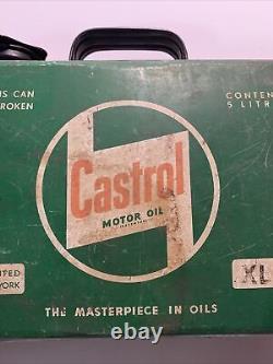 Vintage Original Early Auto RARE Castrol Motor Oil XL30 5L Oil Can