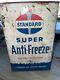 Vintage Original Standard Oil Super Anti-freeze 1 gallon Can RARE