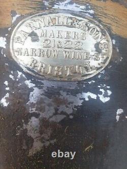 Vintage Parnell sons Wine Can Barrel Item Rare Of Bristol Orginal