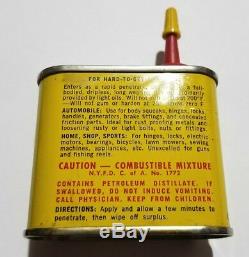 Vintage Pennzoil Can Handy Oiler Rare Lube oil metal gas old #1