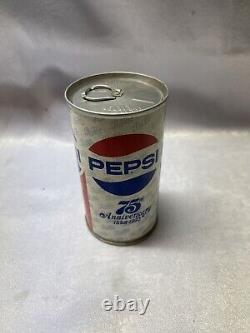 Vintage Pepsi Can 75th Anniversary 1898-1973 Plays Musical Jingle? Very rare