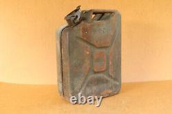 Vintage Post War British Army WD Jerry Can Gas Fuel Container Marked 1953 Rare