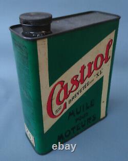 Vintage RARE CASTROL Oil Can No Valvoline Mobiloil Pennzoil Veedol Motul Texaco