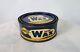Vintage RARE! Sunoco Gas Station Car Wax Tin Can Motor Oil Advertising NICE