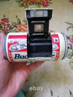 Vintage Rare Budweiser 1988 Anheuser Busch Beer Can 35mm Film Camera Japan Made