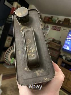 Vintage Rare Cities Service One Gallon Oil Can