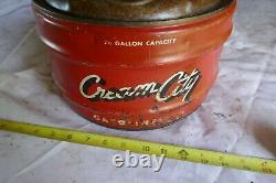 Vintage Rare Cream City 2 1/2 Gallon Gas Oil Can Only 1 on eBay! Lot 23-58-CH