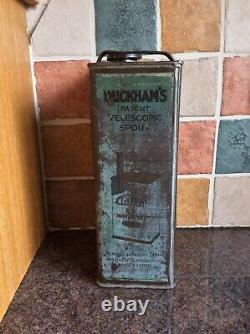 Vintage Rare Duckhams Adcol Motor Oil Can Jug Pourer Esso BP Castrol