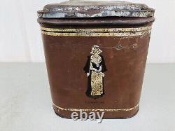 Vintage Rare Ganong Bros. Chocolate Tin Can G. B. Chocolates and Confectionery