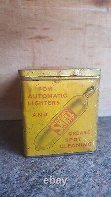 Vintage Rare Shell Giant Tyesules Tin Oil Can Jig Pourer Castrol Duckhams