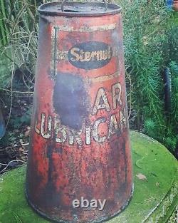 Vintage Rare Sternol Oil Can Jug Pourer Dispenser Esso BP Shell Castrol