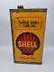 Vintage Rare Triple Shell 1 Gallon Oil Tin Can Motoring Automobilia Garage Barn
