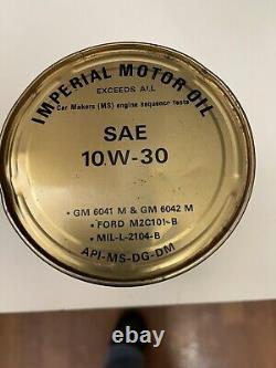 Vintage Richfield Motor oil can Rare Super Condition Full