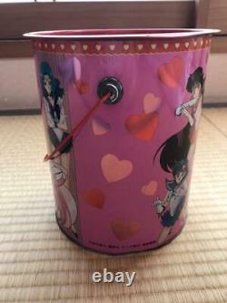 Vintage Sailor Moon Can case Box Japan Anime Rare Pink? Kawaii Container