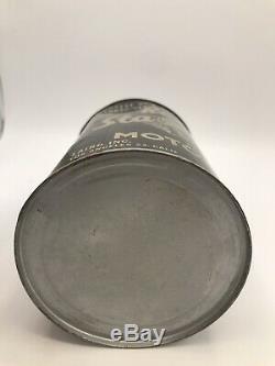 Vintage Sta Lube Racing Motor Oil Quart Can Full Rare Silver Version Laird LA