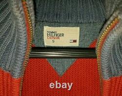 Vintage Tommy Hilfger Mens cardigan Jersey. S but can fit Medium very rare