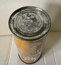 Vintage rare Chef Boy-Ar-Dee Pizza Sauce Can 8 oz Empty Bottom Removed