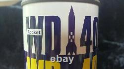 Vintage'rocket' Wd40 Can Just Under Full Extremely Rare & Collectable