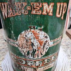 WAK-EM-UP Coffee Can Extremely, Extremely Rare/AUTHENTIC