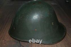 WW2 Dutch Helmet M27 NICE AS YOU CAN GET 100% RARE ORIGINAL ALL CORRECT
