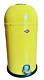 Wesco Kickmaster 33 LTR Trash Bin ULTRA RARE Lemon Yellow