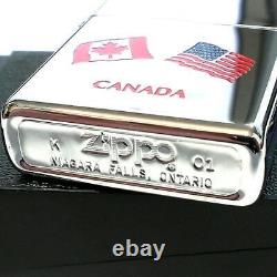 ZIPPO Lighter Made in Canada 2001 Made in Ontario Discontinued Rare Zippo